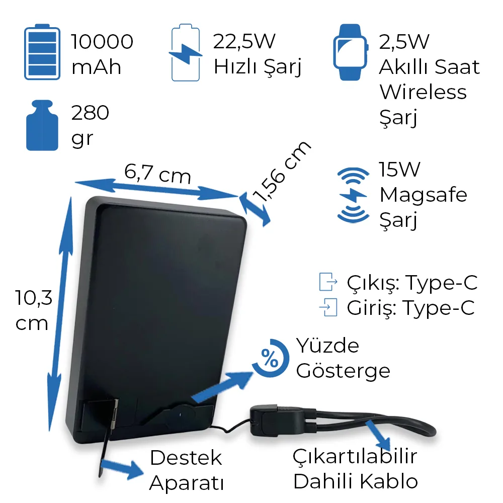 Magsafe Powerbank 10000 mAh