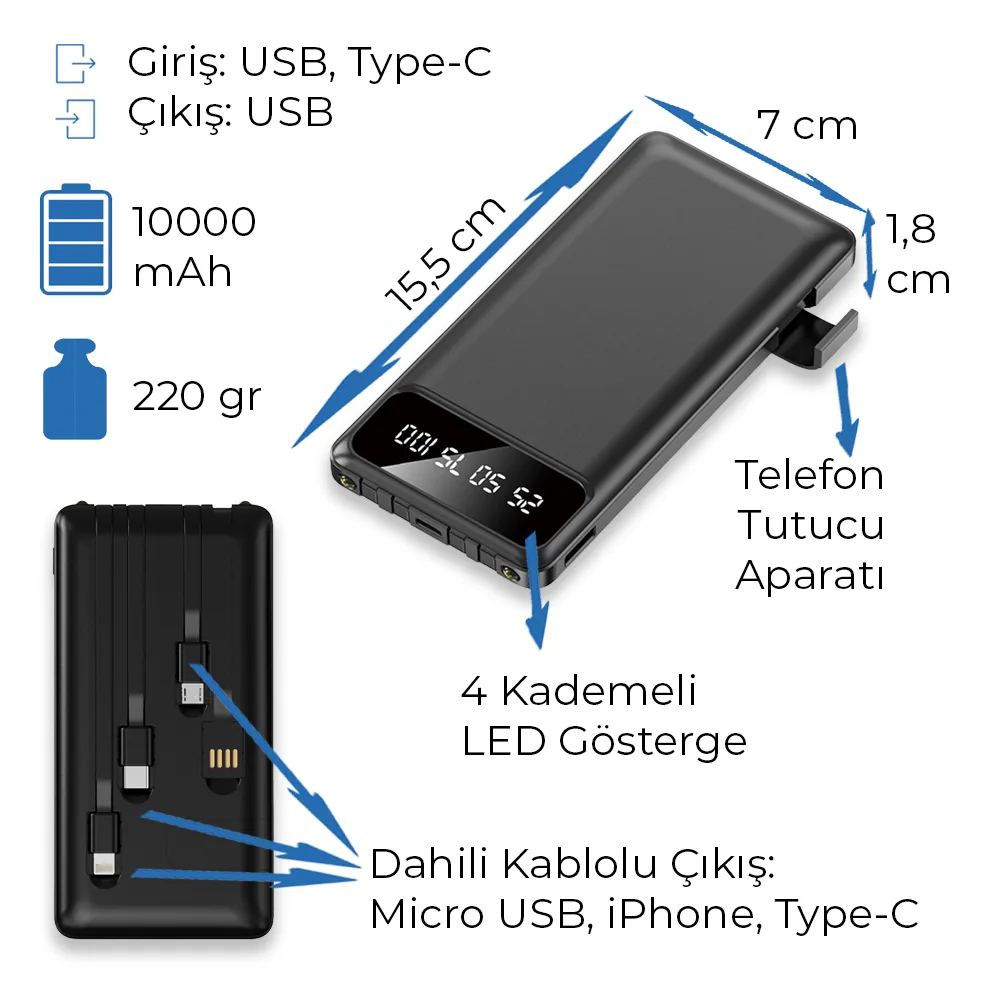 Powerbank 10000 mAh