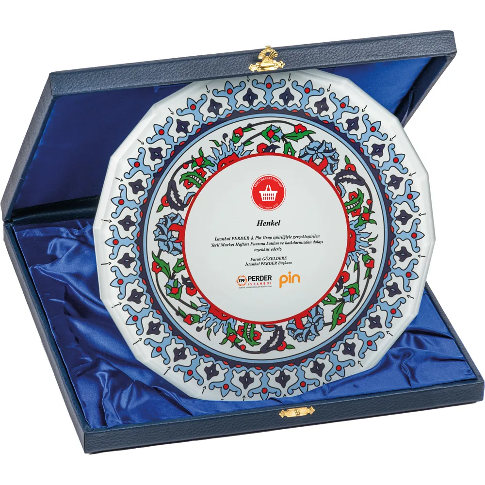 Kutulu Kristal Plaket