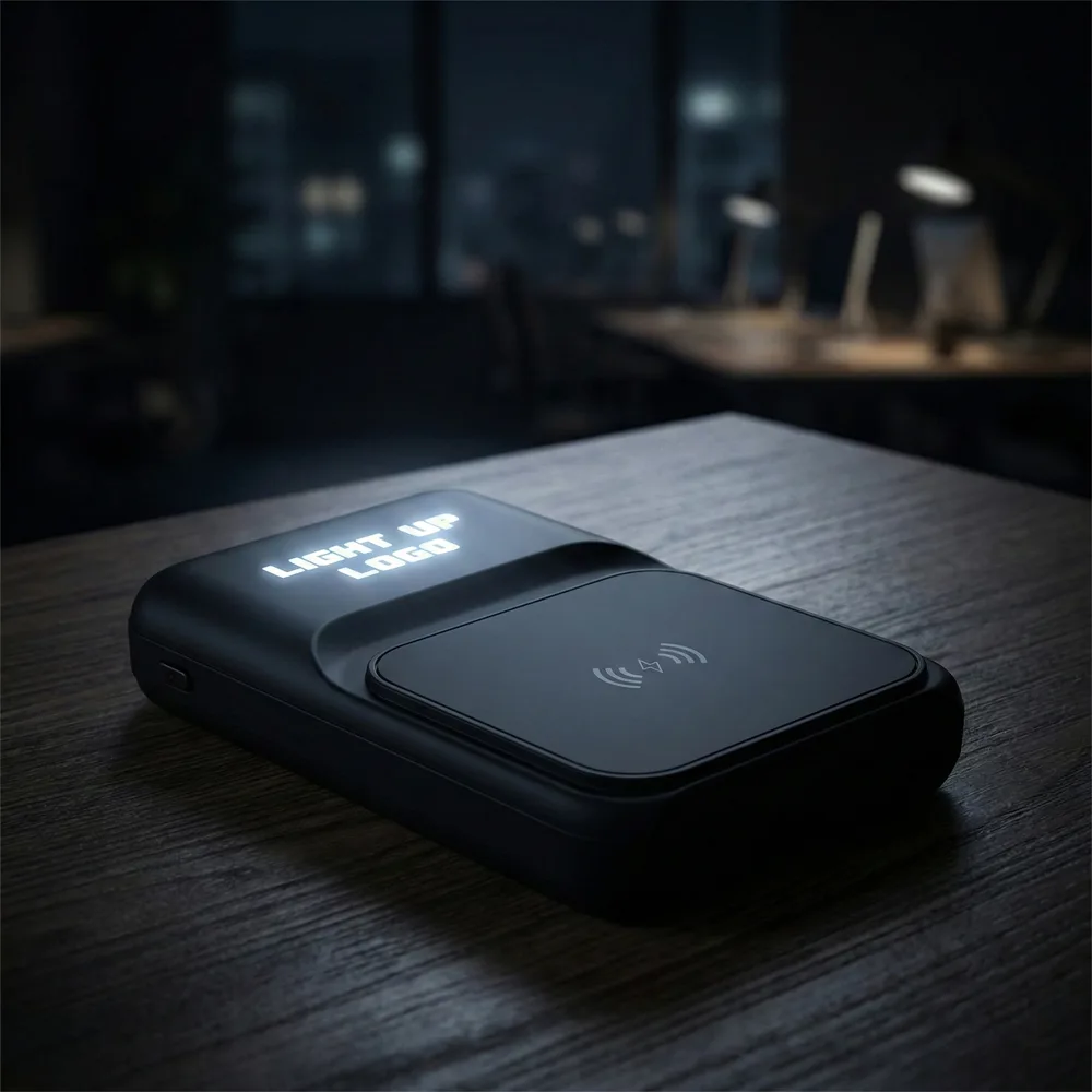 Işıklı Logo Hızlı Wireless Şarj Magsafe 10000 mAh